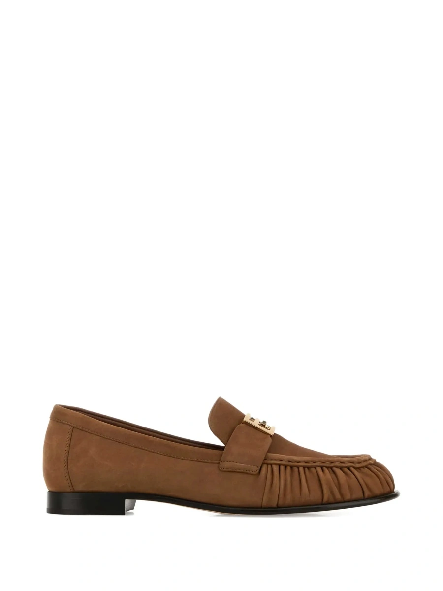 Mocasini Fendi maro din piele - Img 6