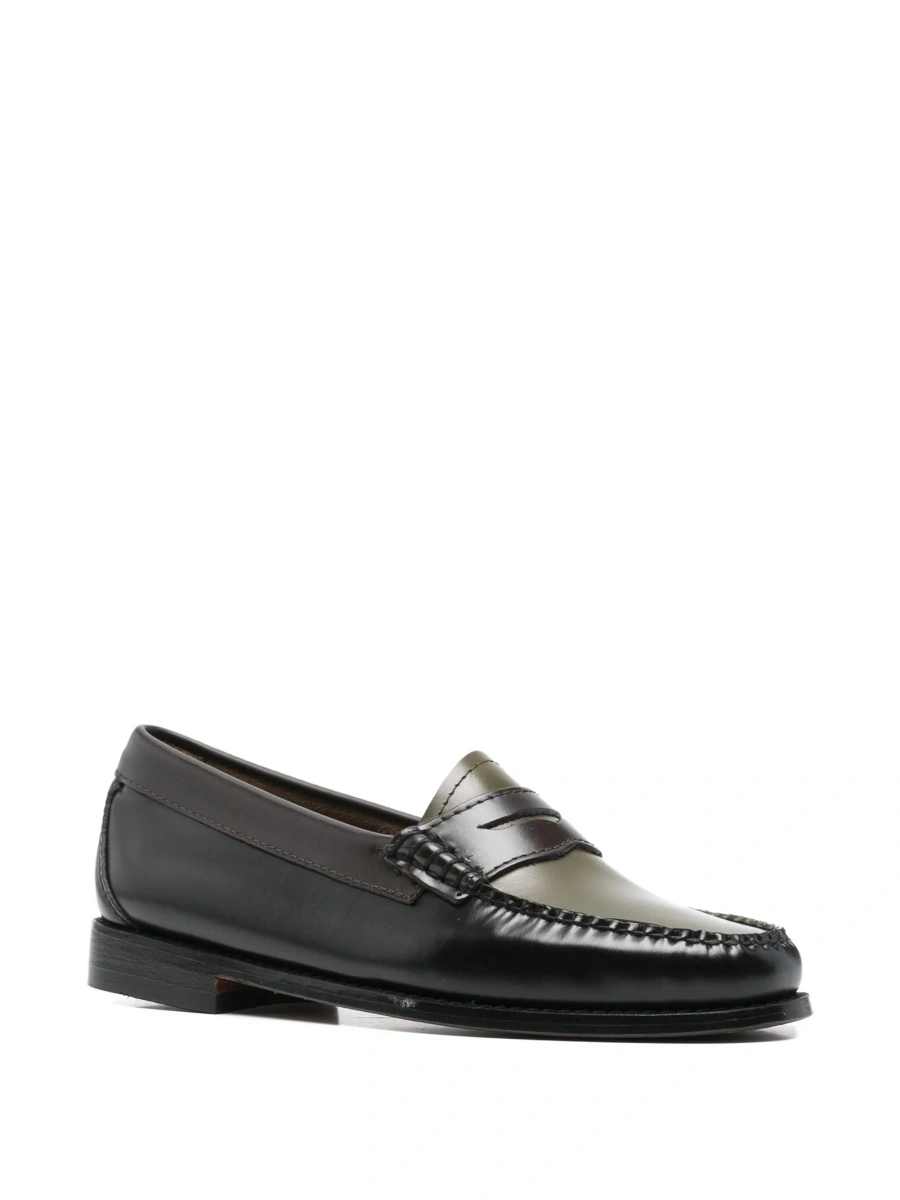 Mocasini G.H. BASS maro din piele - Img 2