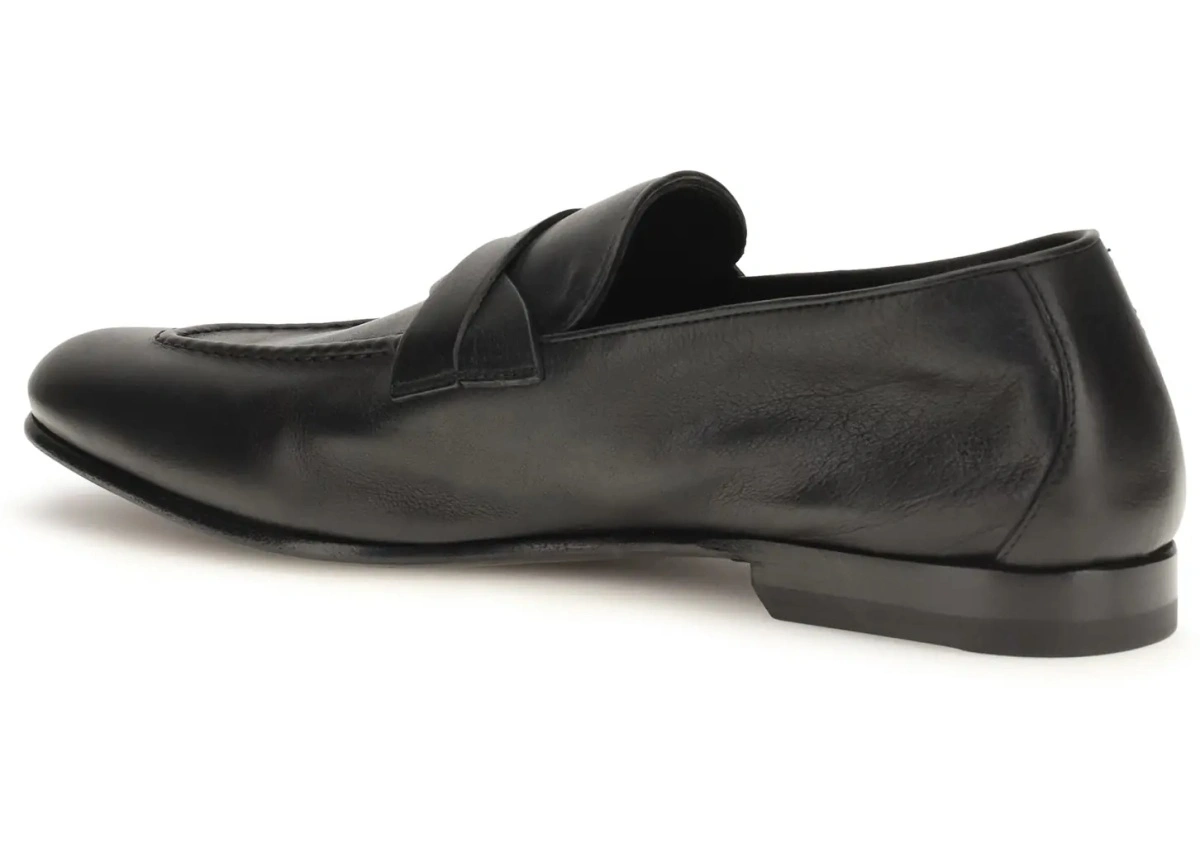 Mocasini Gigi Loafers with woven strap - Img 3