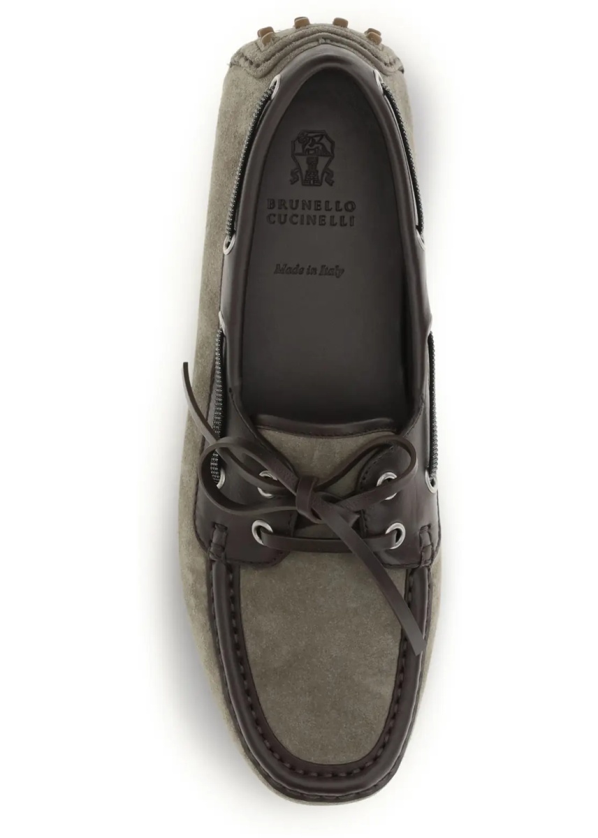 Mocasini Lace-up suede Loafers - Img 4