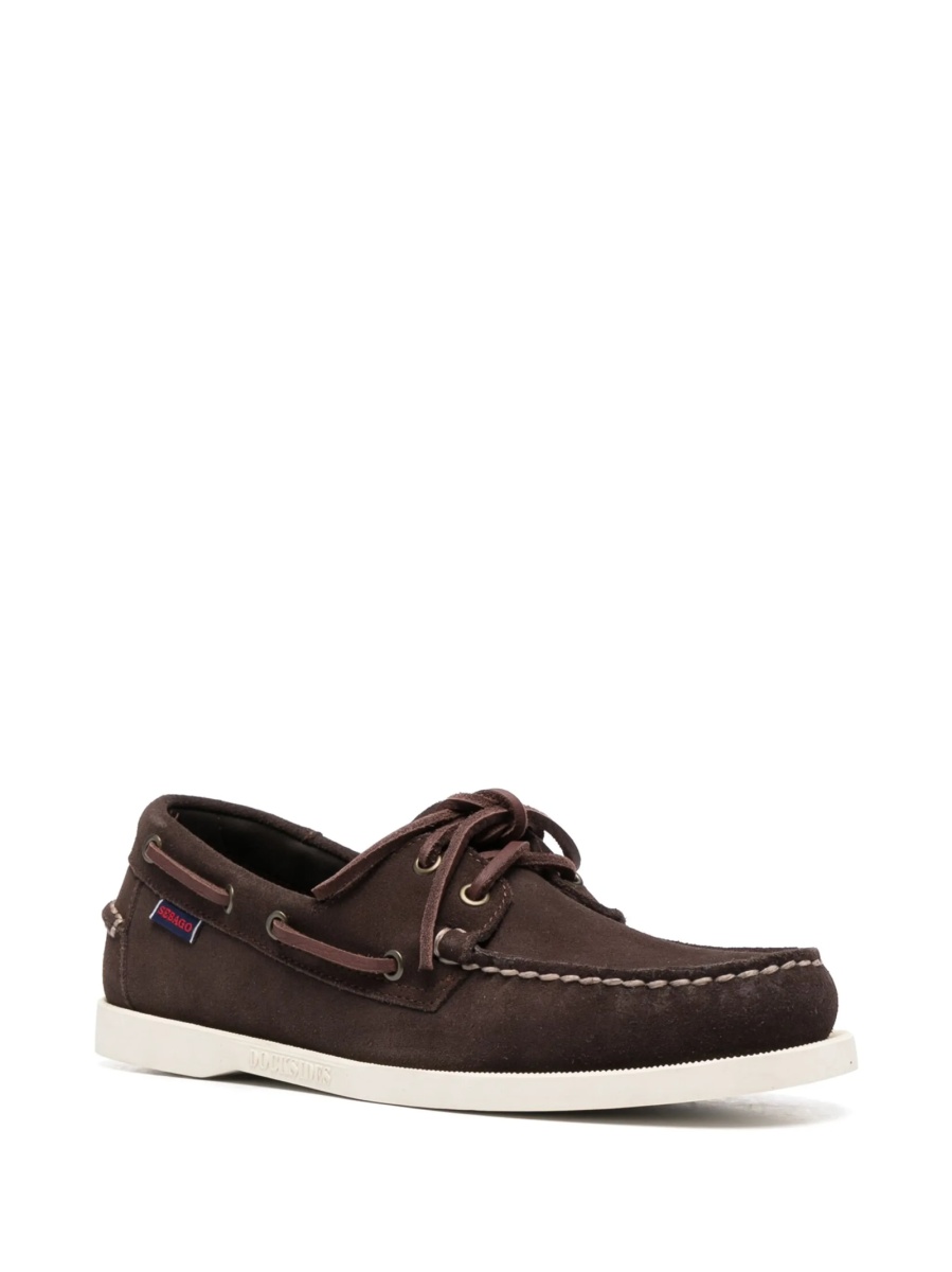 Mocasini Sebago maro din piele - Img 2