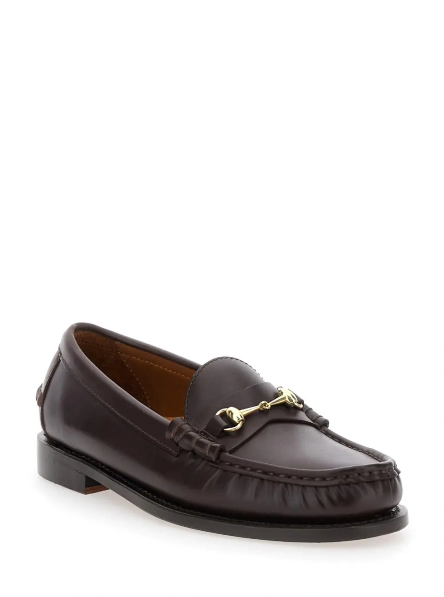 Mocasini Sebago maro din piele - Img 2