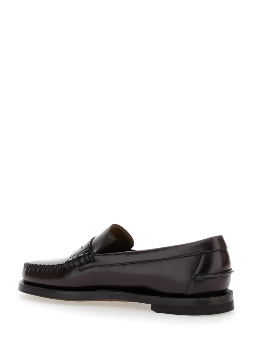 Mocasini Sebago mov din piele - Img 2