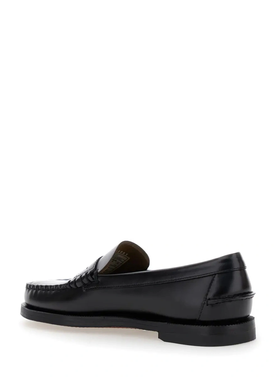 Mocasini Sebago negri din piele 'CLASSIC DAN WOMAN' - Img 3
