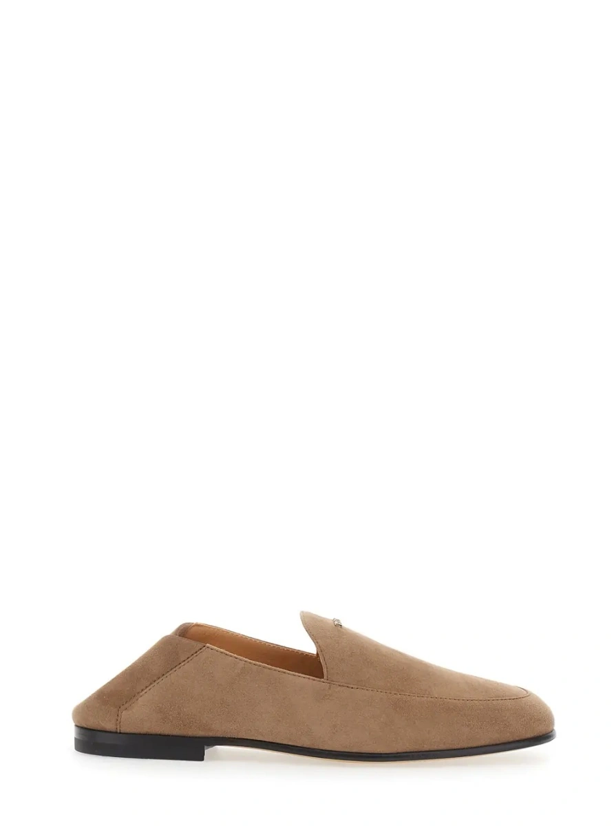 Mocasini TOD'S bej din piele intoarsa - Img 5