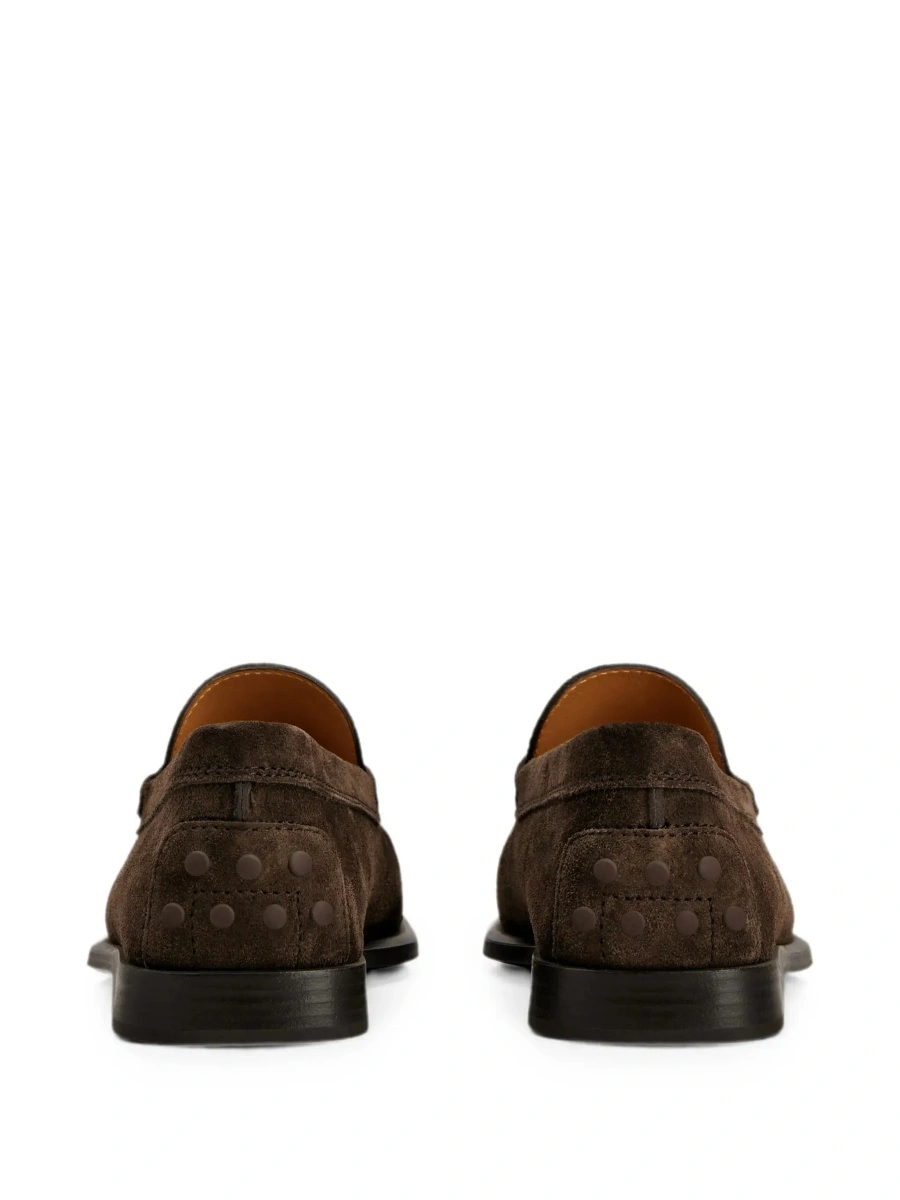 Mocasini TOD'S maro din piele intoarsa - Img 6