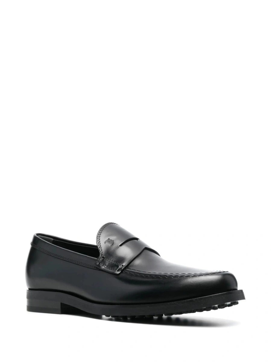 Mocasini TOD'S negri din piele - Img 4