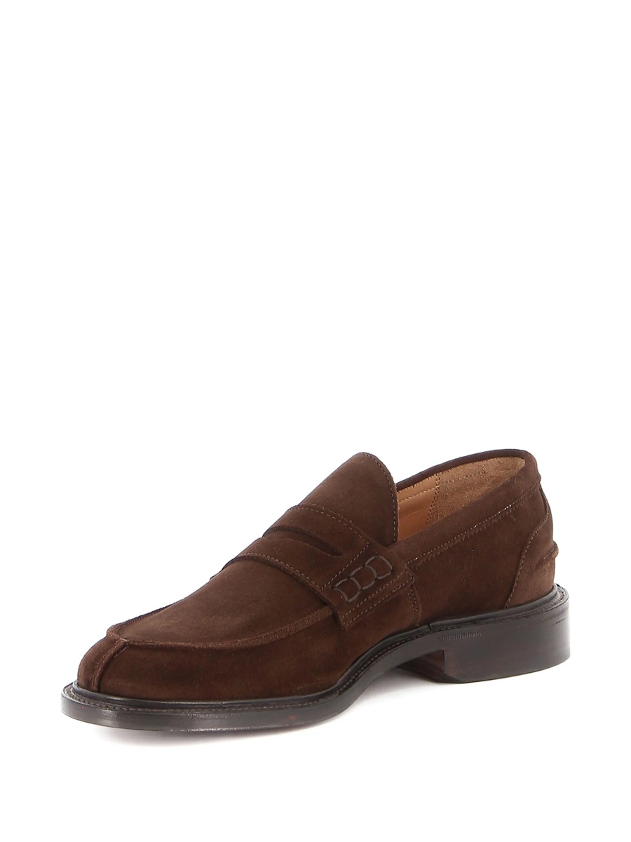 Mocasini TRICKER'S maro din piele intoarsa - Img 4