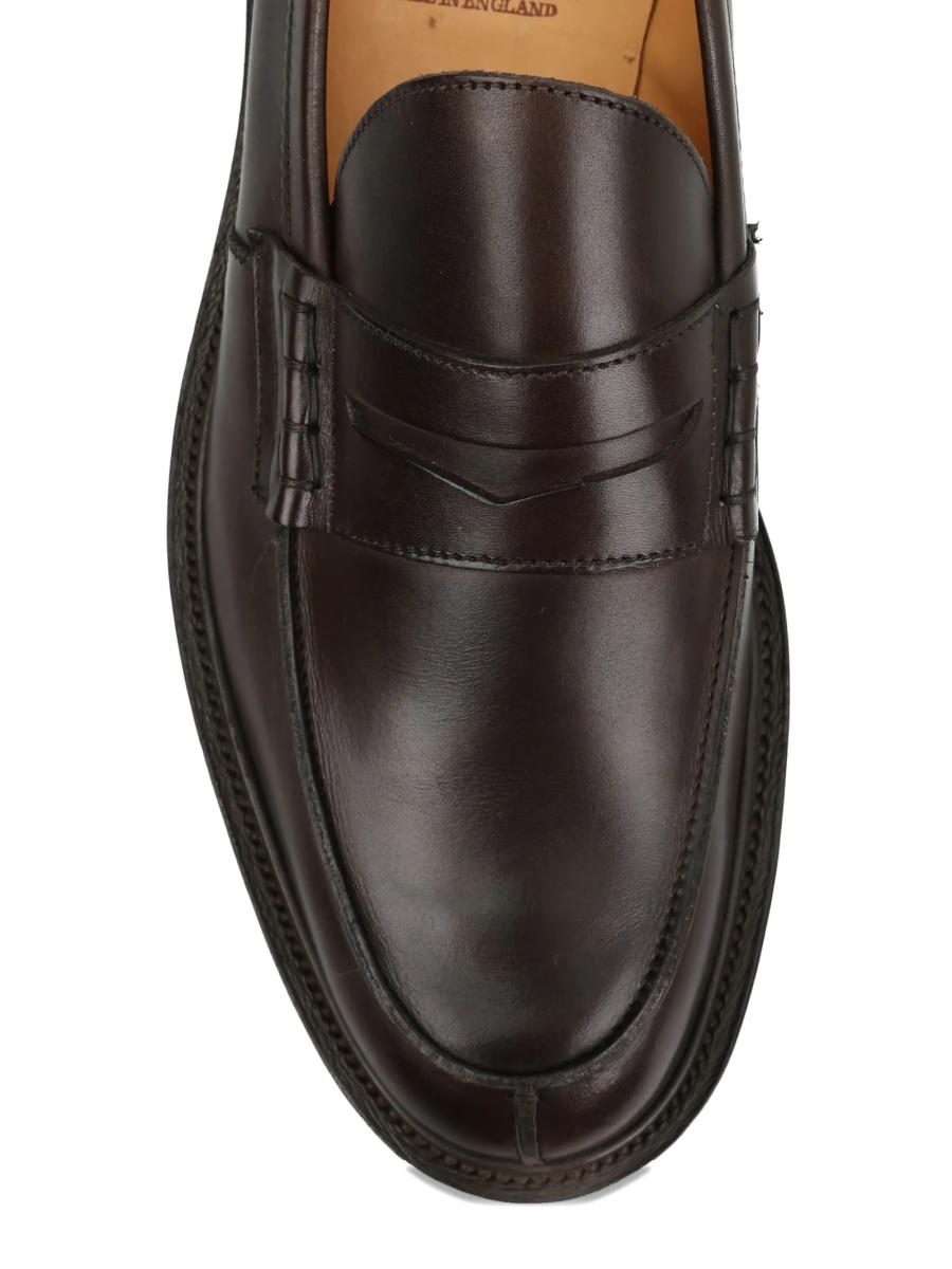 Mocasini TRICKER'S maro din piele - Img 5