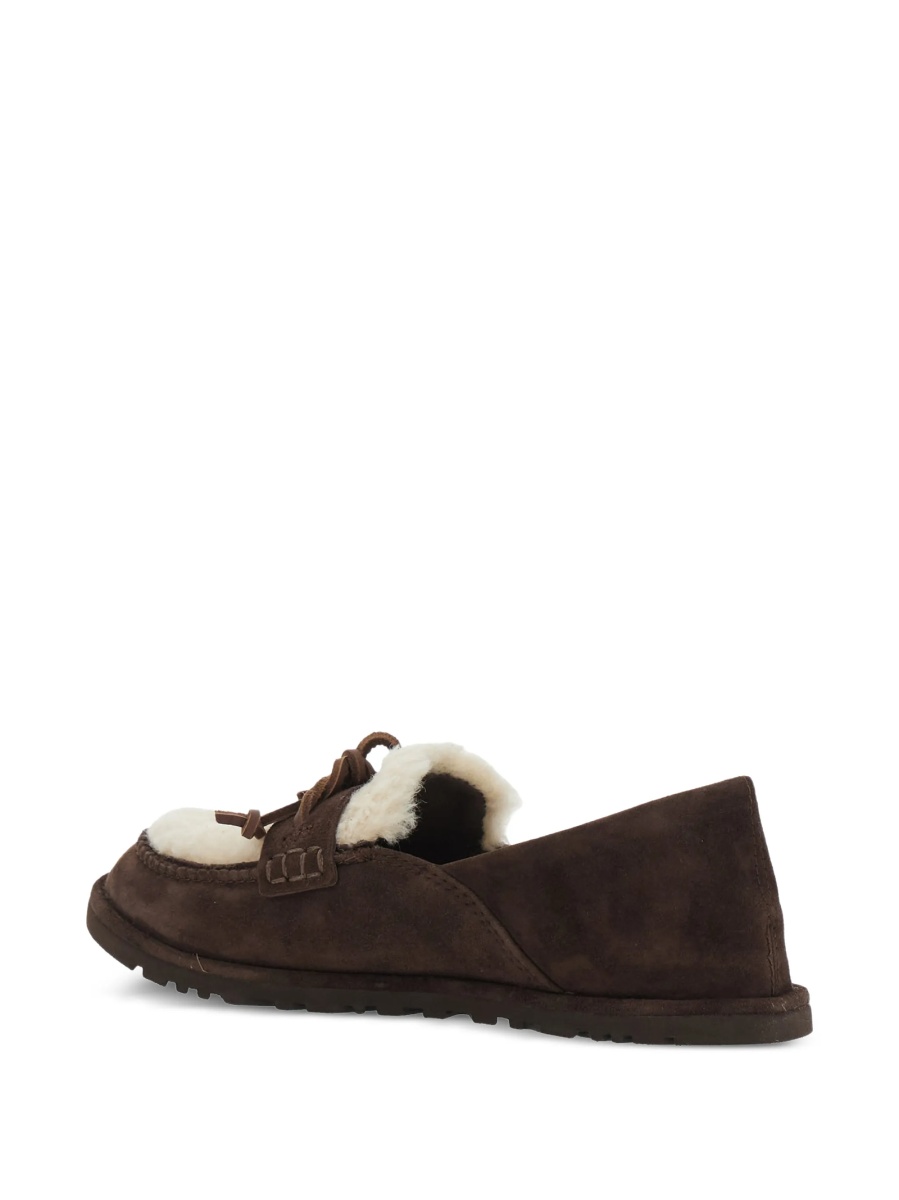 Mocasini UGG maro din lana reciclata si lyocell - Img 3