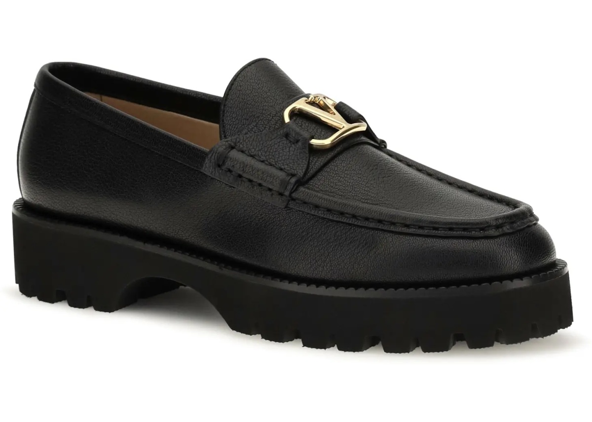 Mocasini VLogo Signature leather Loafers - Img 2