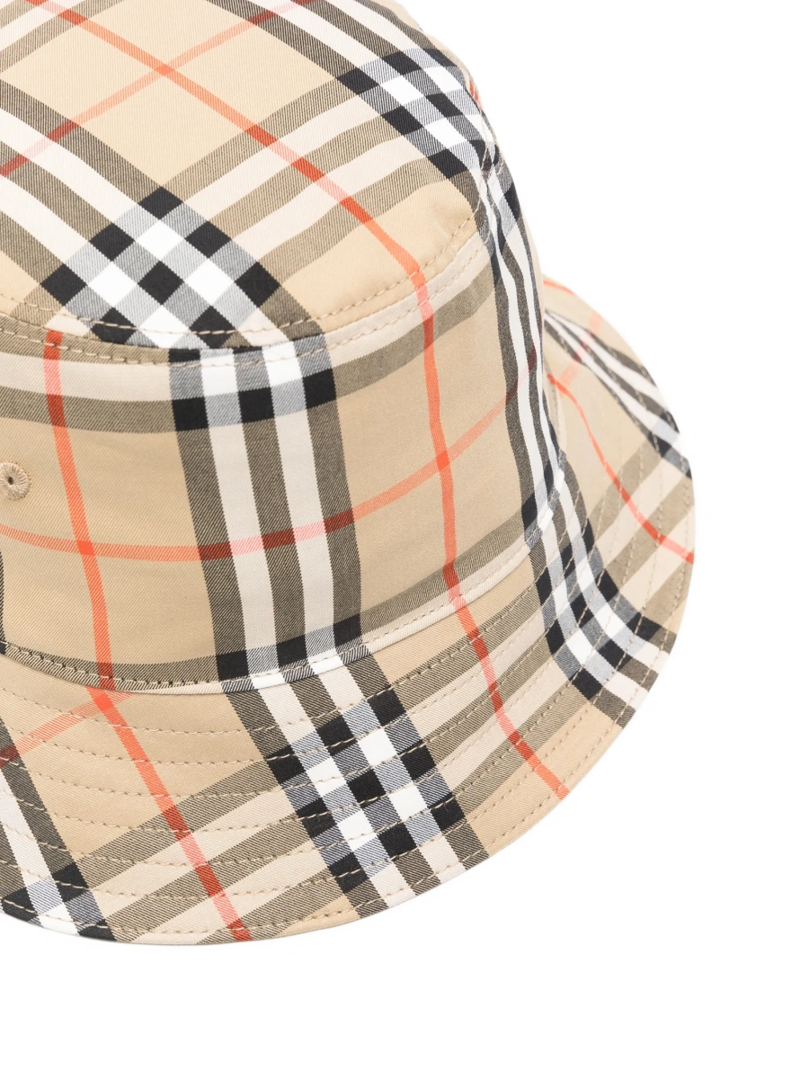 Palarie Burberry neutra din bumbac - Img 3