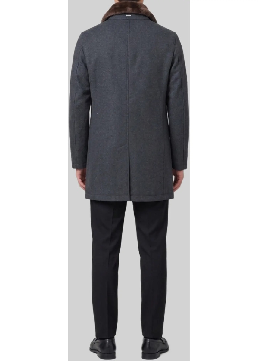 Paltoane Anthracite Gray Coat - Img 2