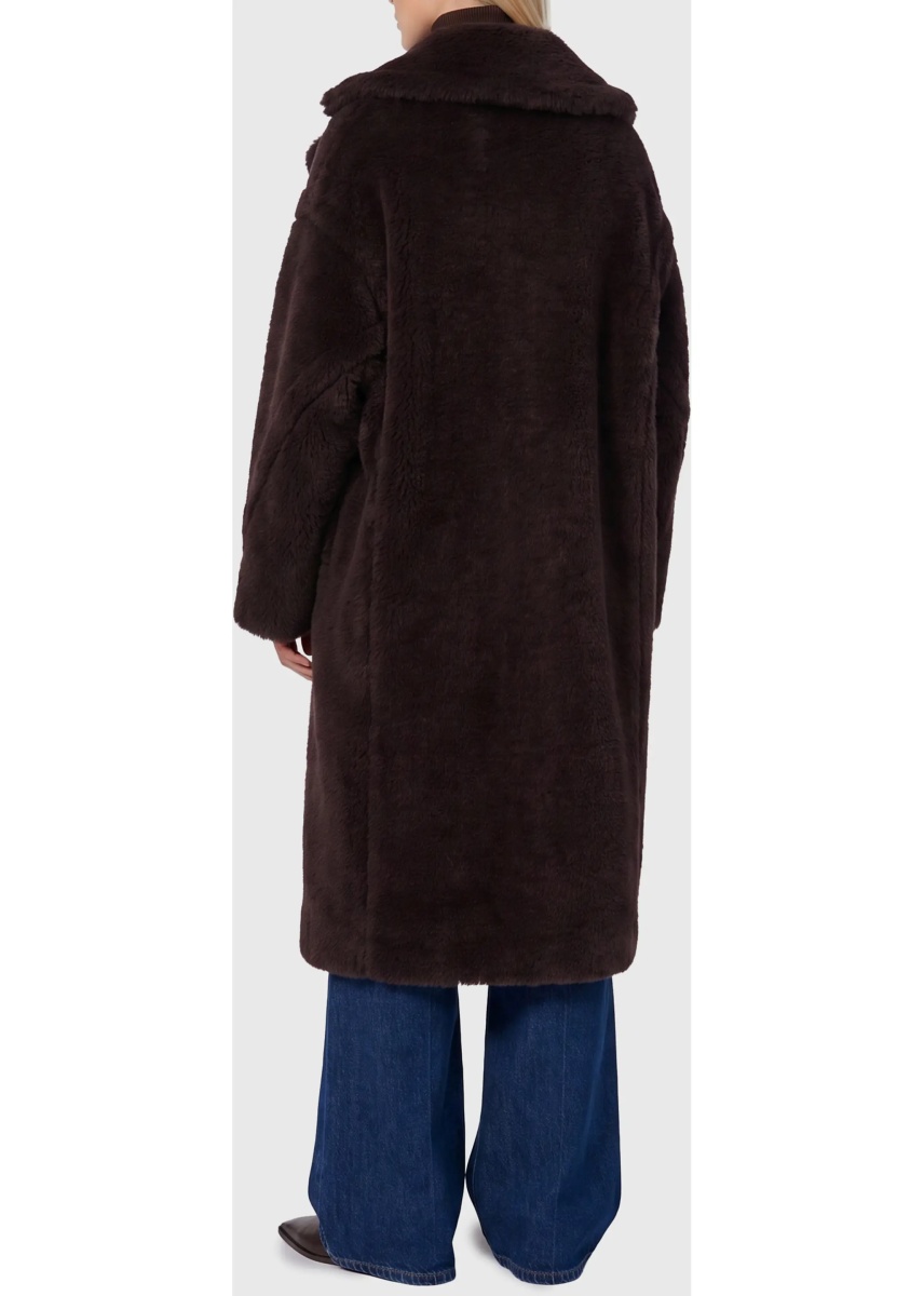Paltoane Dark Teddy Bear Coat - Img 2