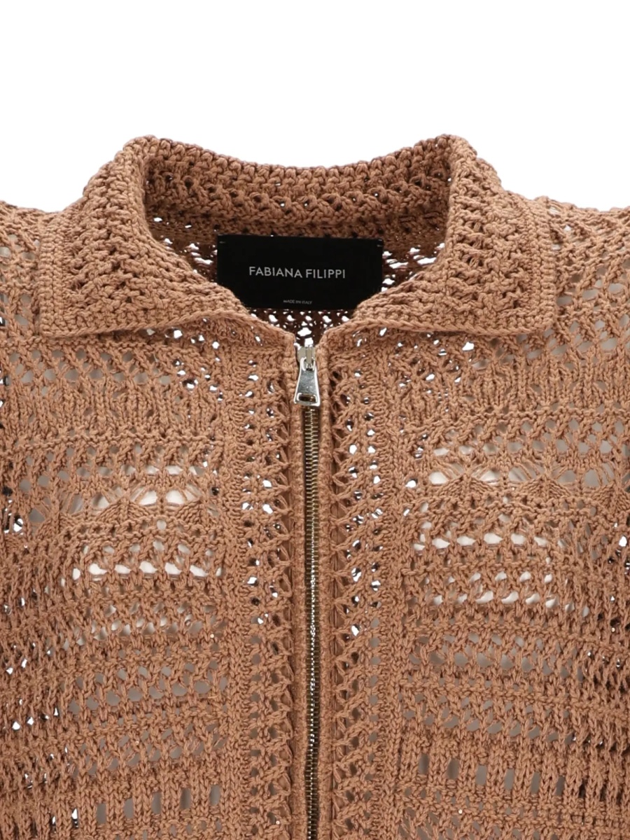 Paltoane SEQUIN COTTON WOOL JACKET WITH PATCH POCKETS - Img 4