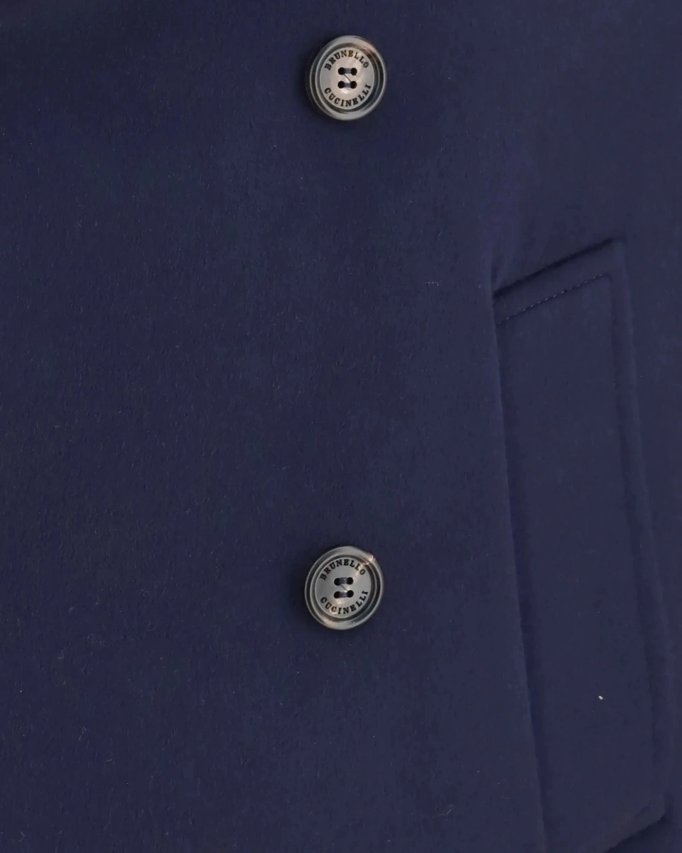 Palton Double-breasted wool Coat - Img 5