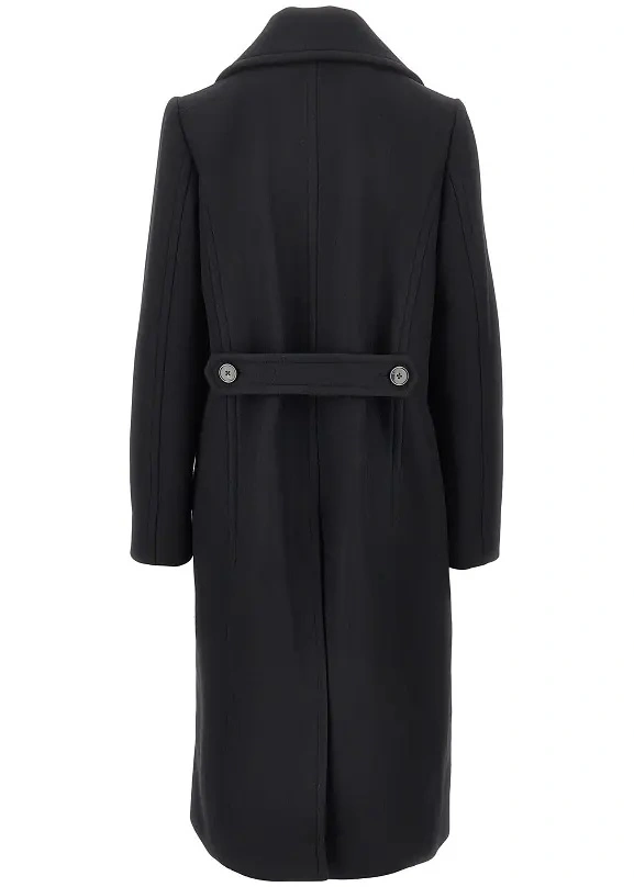 Palton Dries Van Noten negru - Img 3