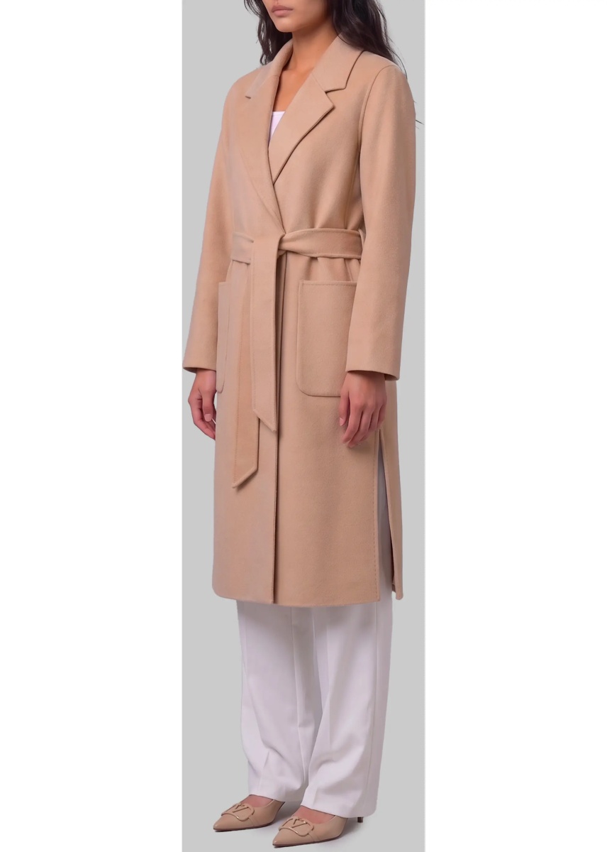 Palton Light Camel Iocelia Coat - Img 2