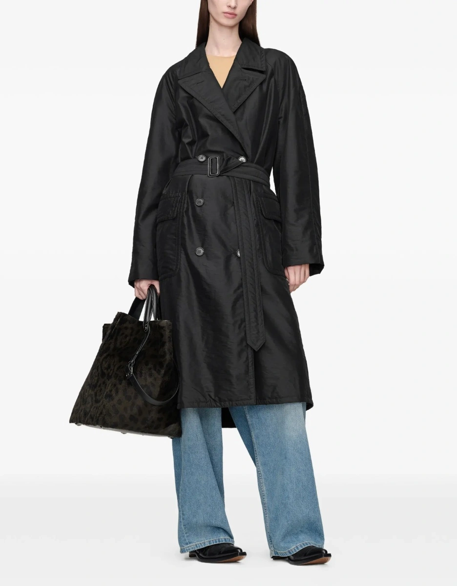 Palton Maison Margiela negru - Img 4