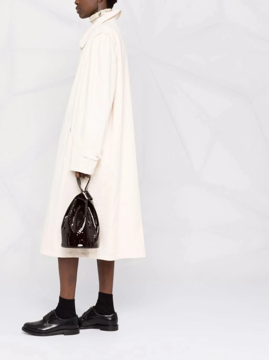 Palton Maison Margiela neutru din bumbac - Img 2
