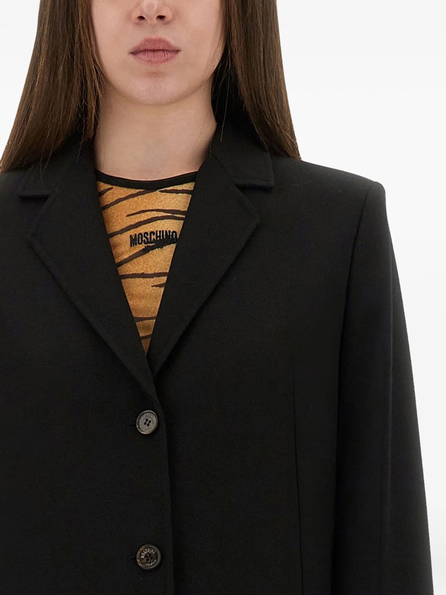 Palton MOSCHINO JEANS negru - Img 4
