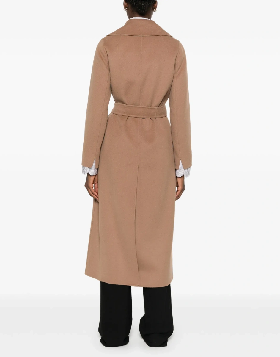 Palton 'S MAXMARA multicolor din lana virgina - Img 6