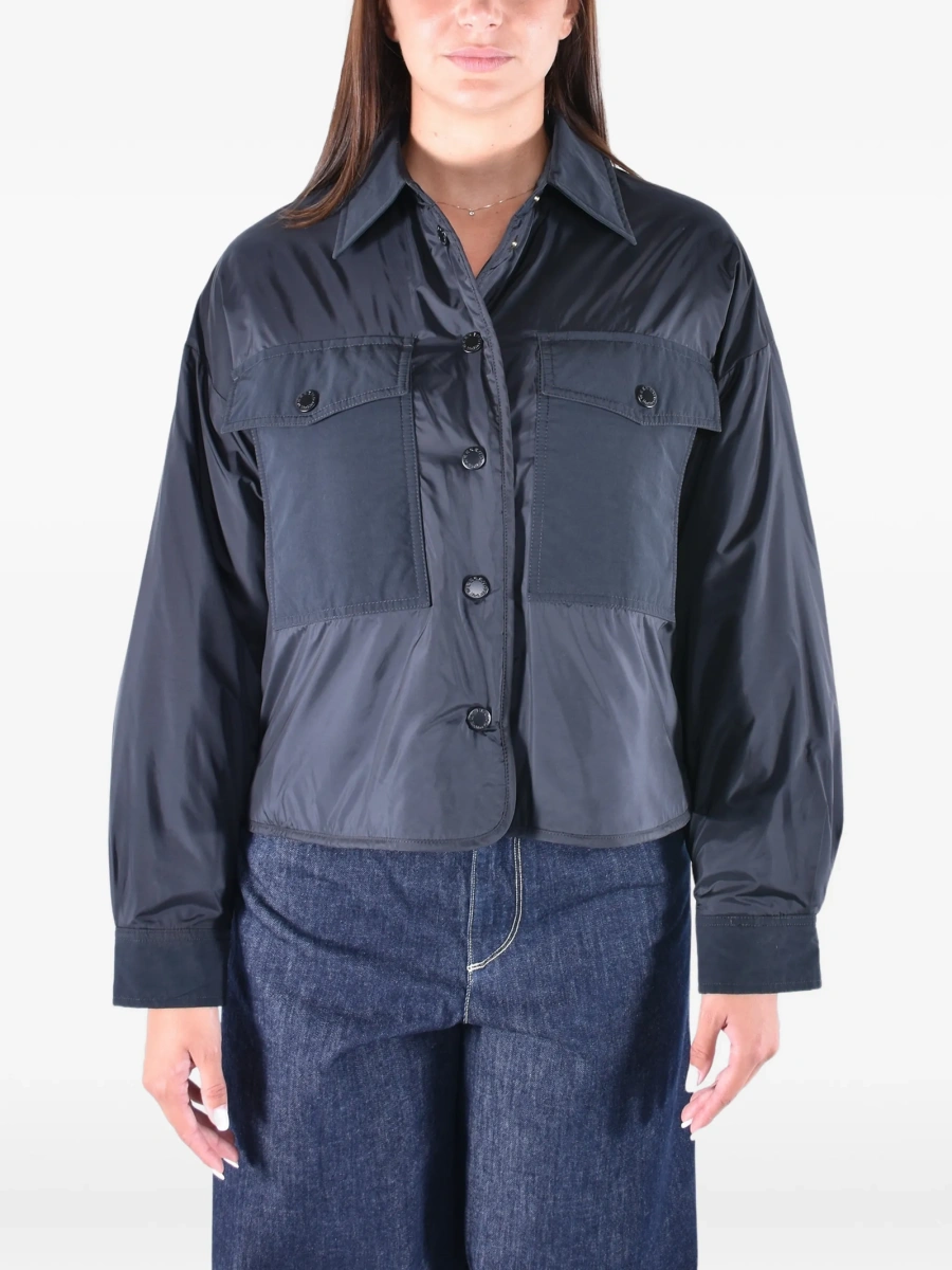 Palton Weekend MaxMara neutru din polyester - Img 5