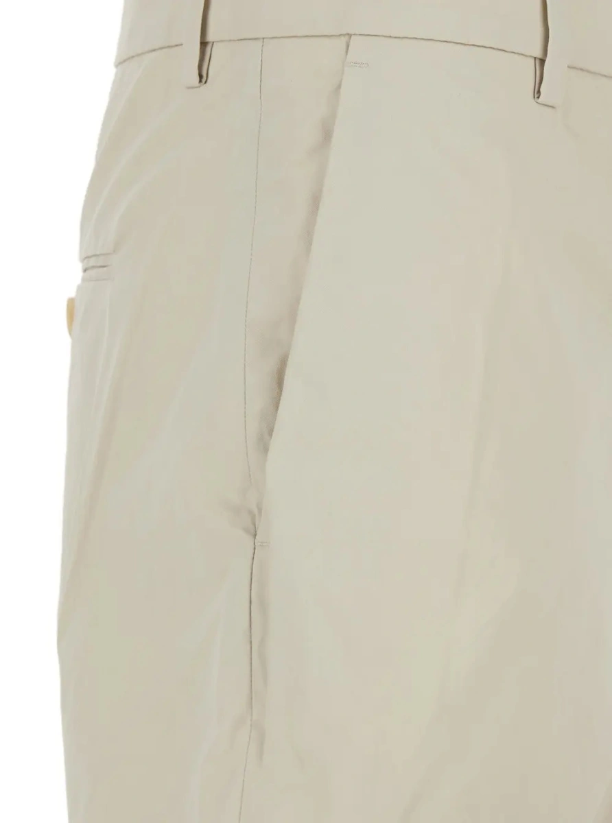Pantaloni Acne Studios bej din bumbac - Img 3
