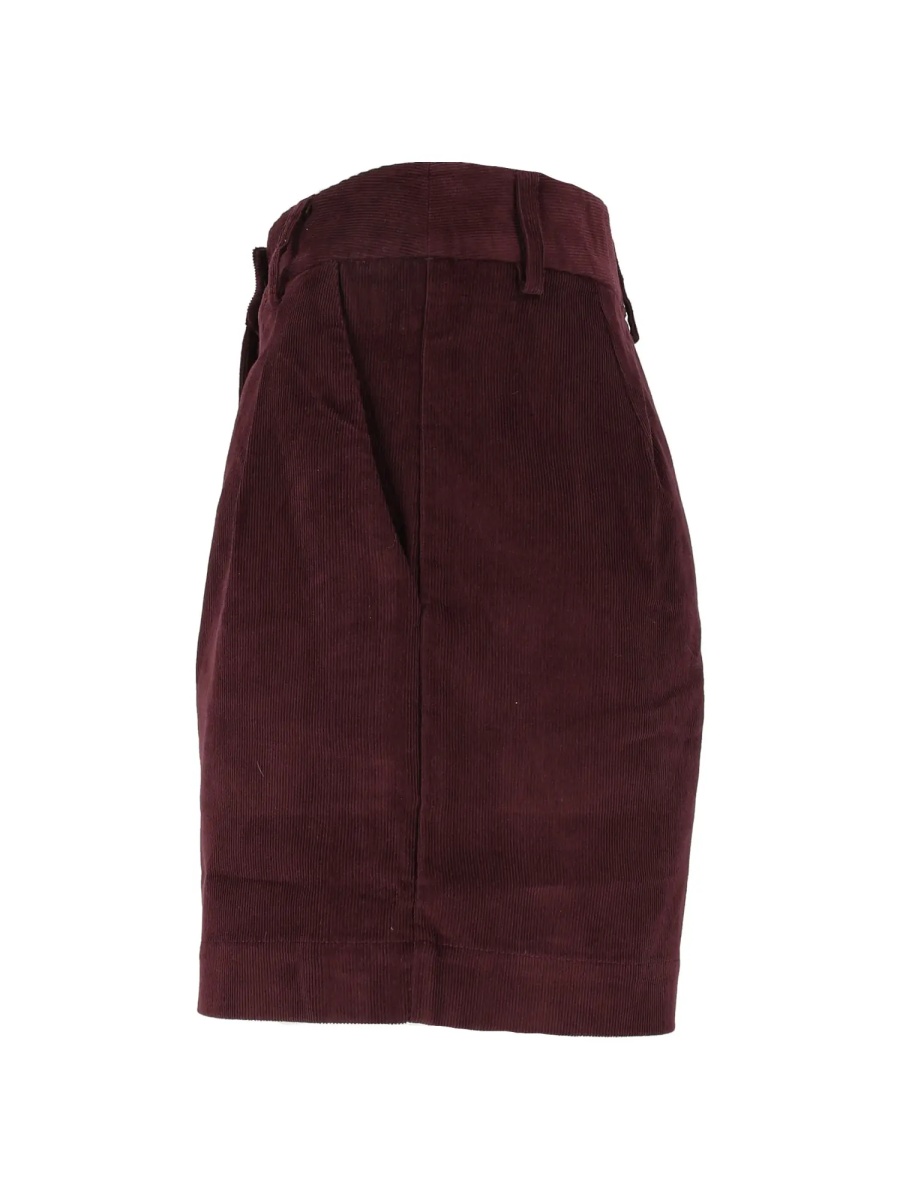 Pantaloni AYA CORDUROY MINI-44M AUBERGINE - Img 2