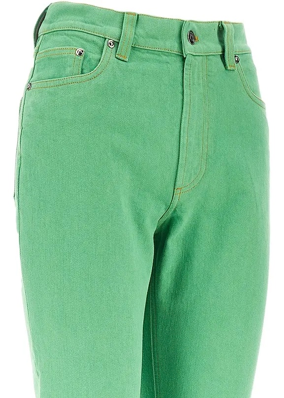 Pantaloni Capri jeans with Medusa logo - Img 2
