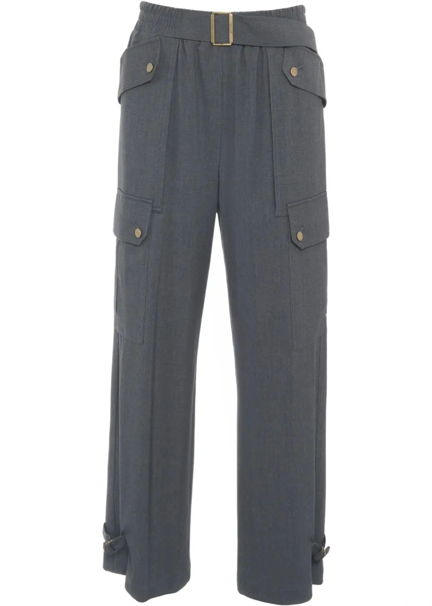 Pantaloni Cargo pants with belt - Img 2