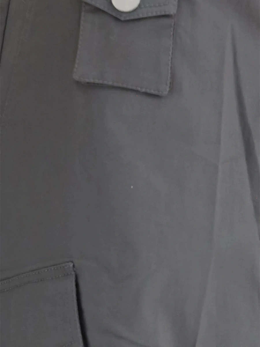 Pantaloni casual Ganni multicolor din bumbac - Img 5
