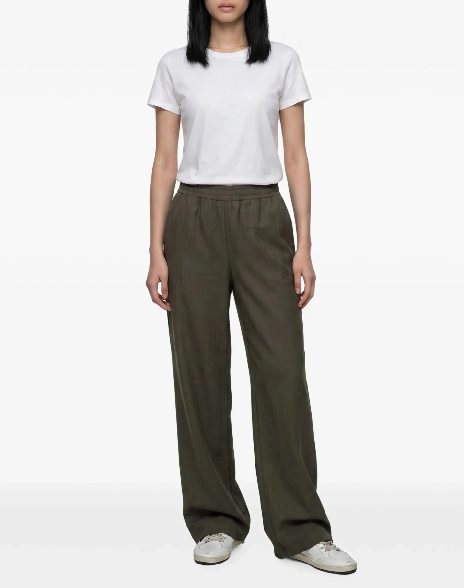 Pantaloni casual Golden Goose multicolori din lana - Img 4