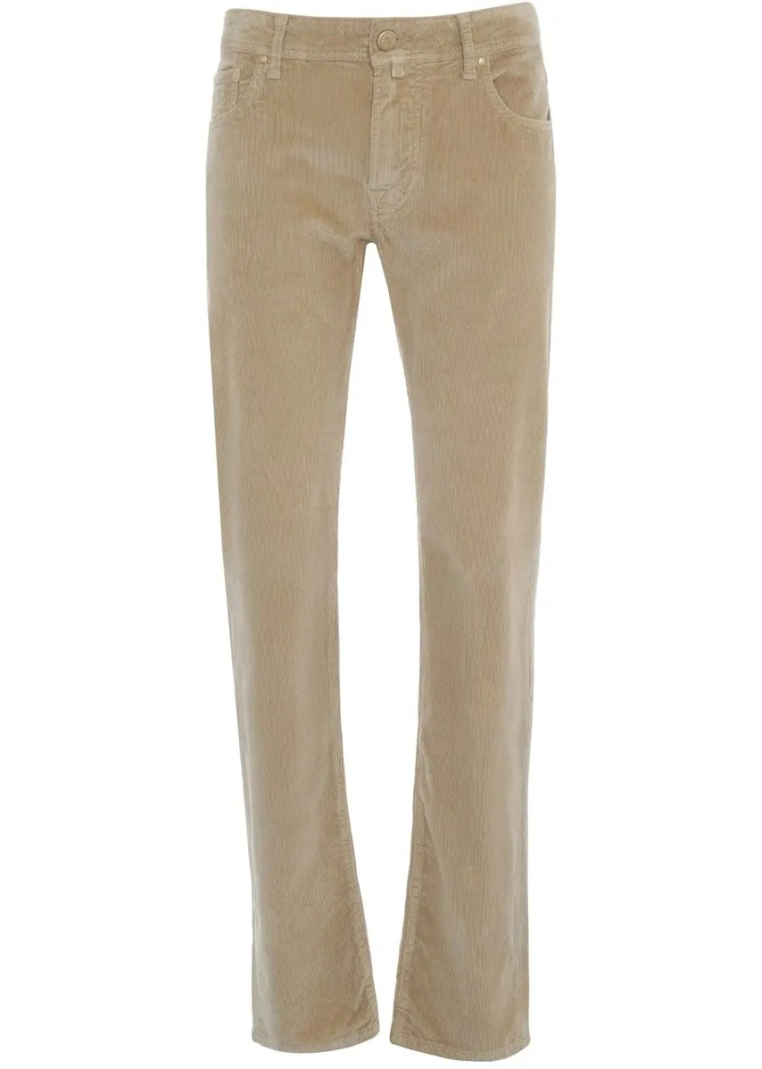 Pantaloni casual Jacob Cohen din catifea reiata 'Bard Fast' - Img 2