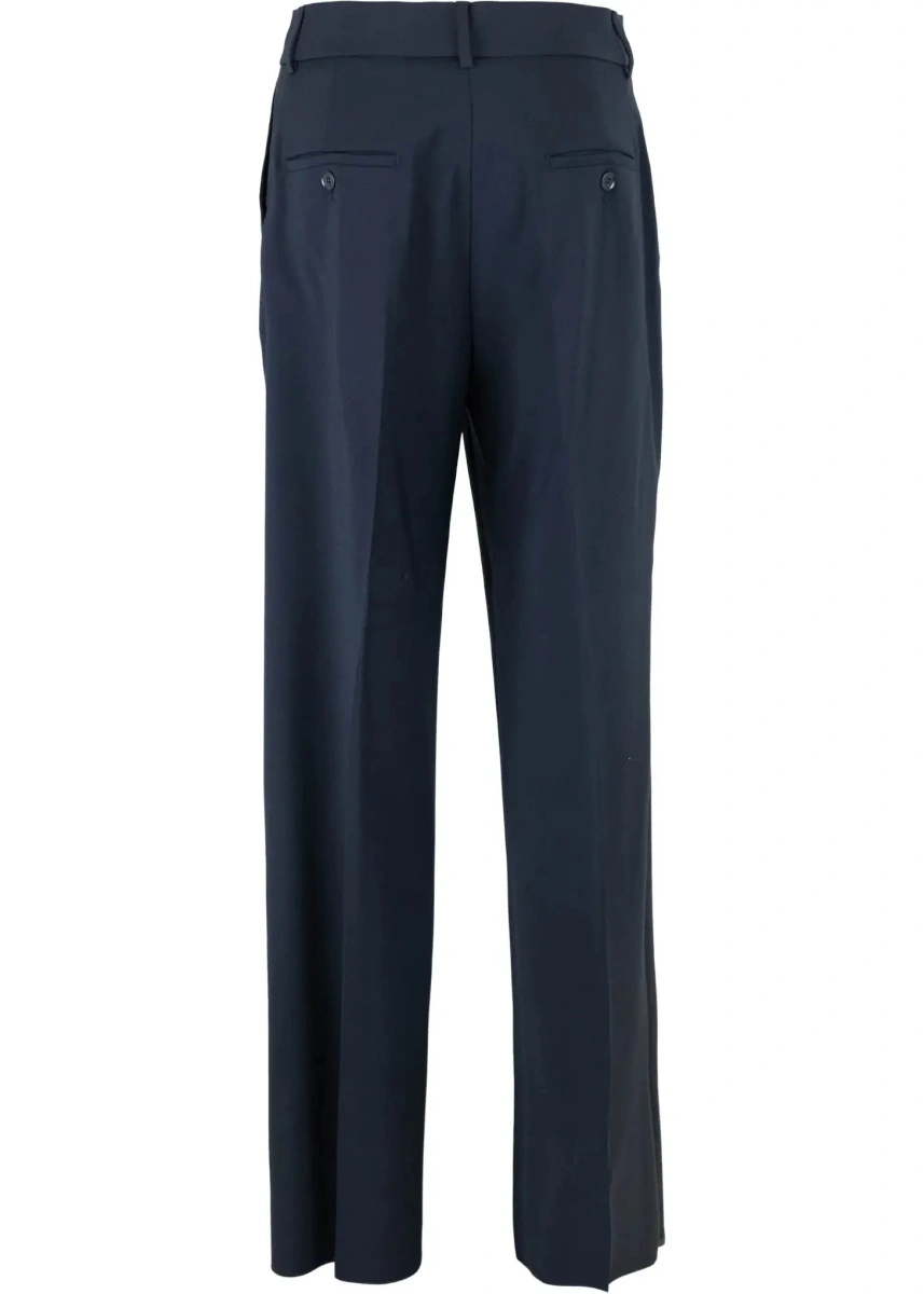 Pantaloni casual Max Mara multicolor din lana - Img 4
