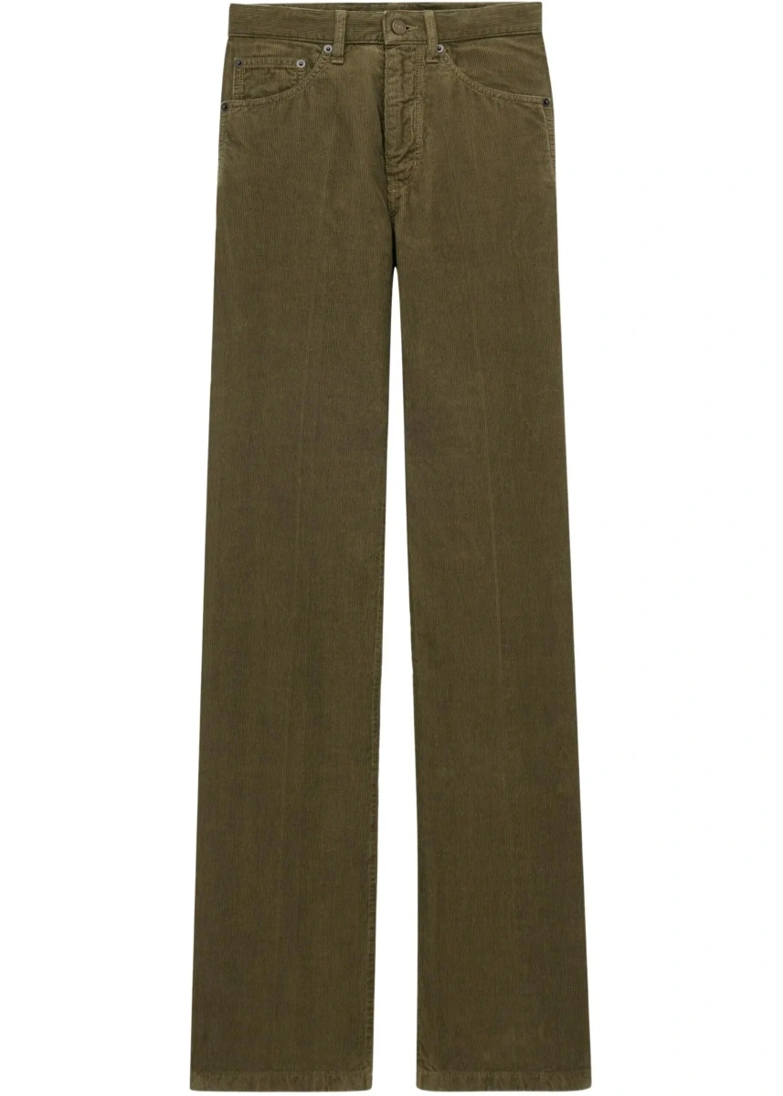 Pantaloni casual Saint Laurent verzi - Img 6