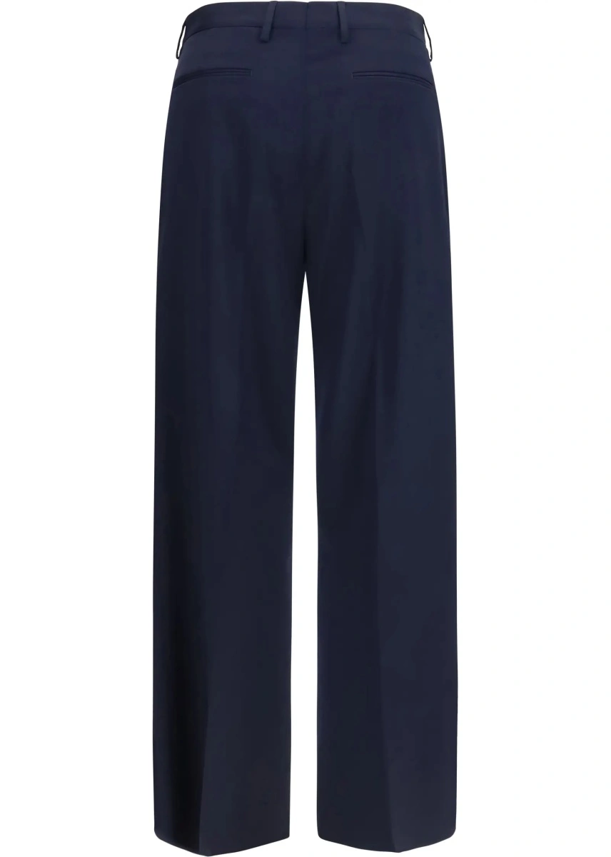 Pantaloni casual Vivienne Westwood albastri din lana - Img 2
