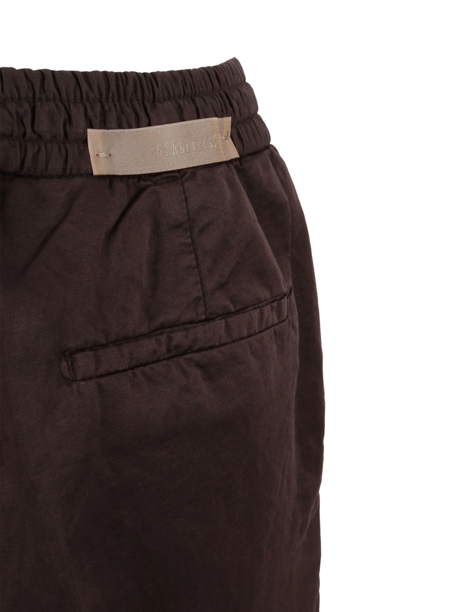 Pantaloni conici Briglia maro - Img 3