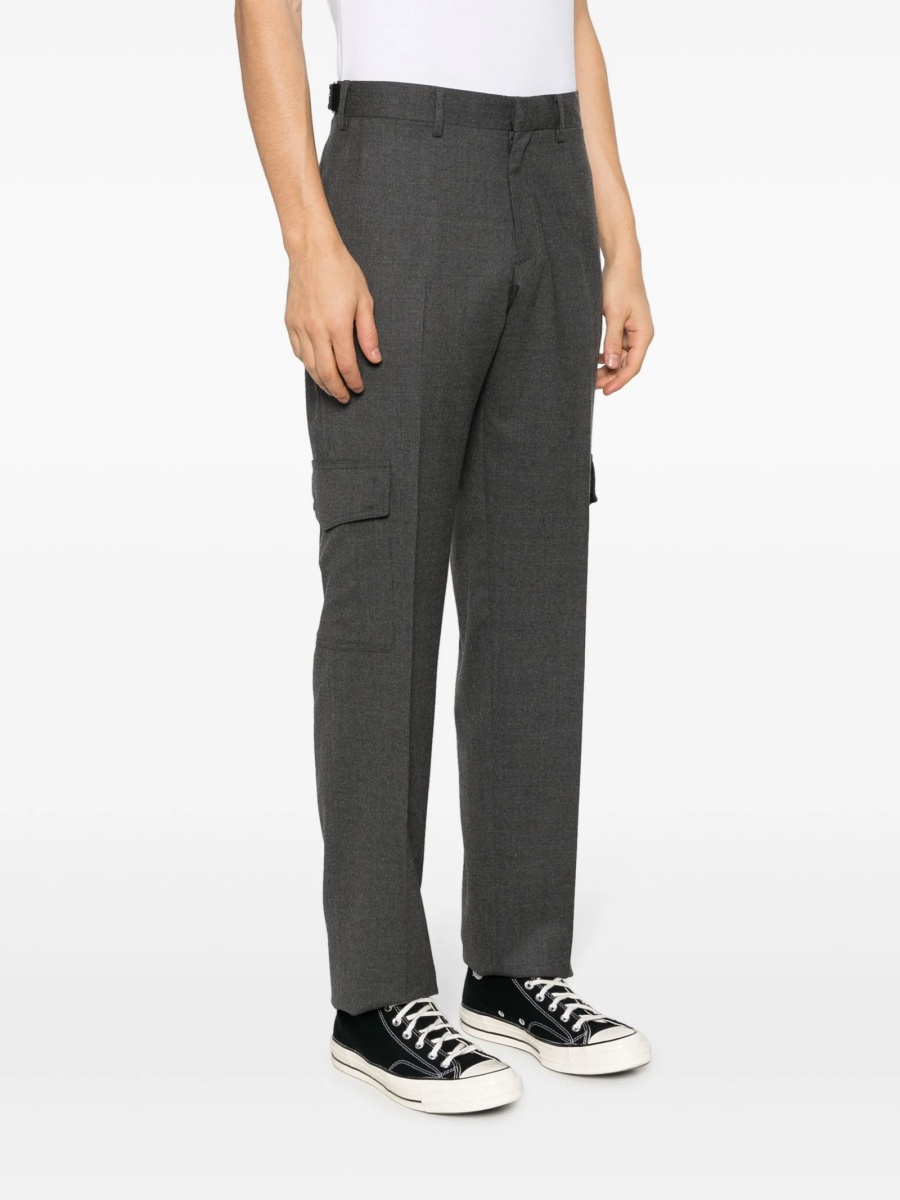 Pantaloni conici Lardini gri - Img 3