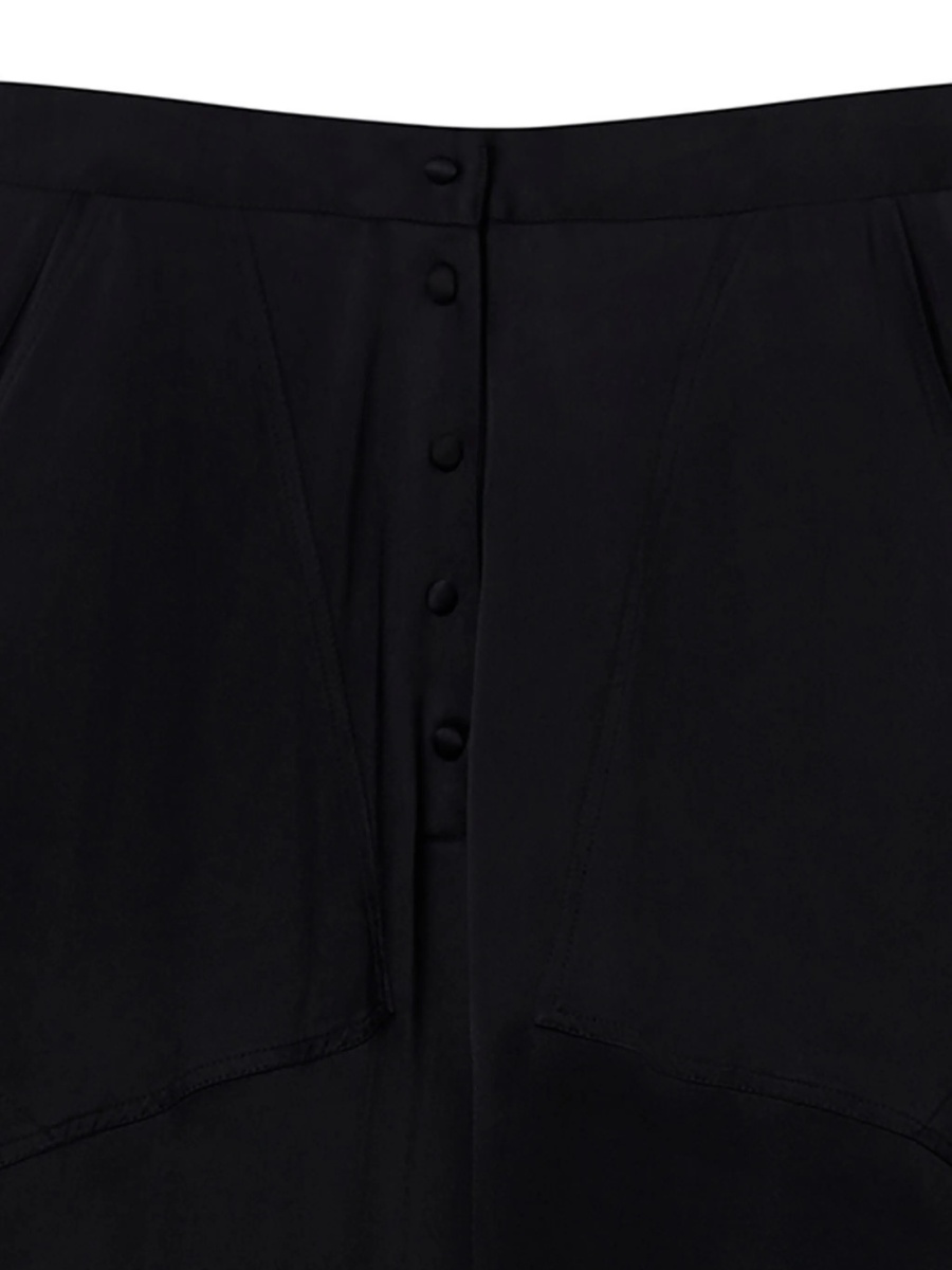 Pantaloni conici Stella McCartney negri - Img 2