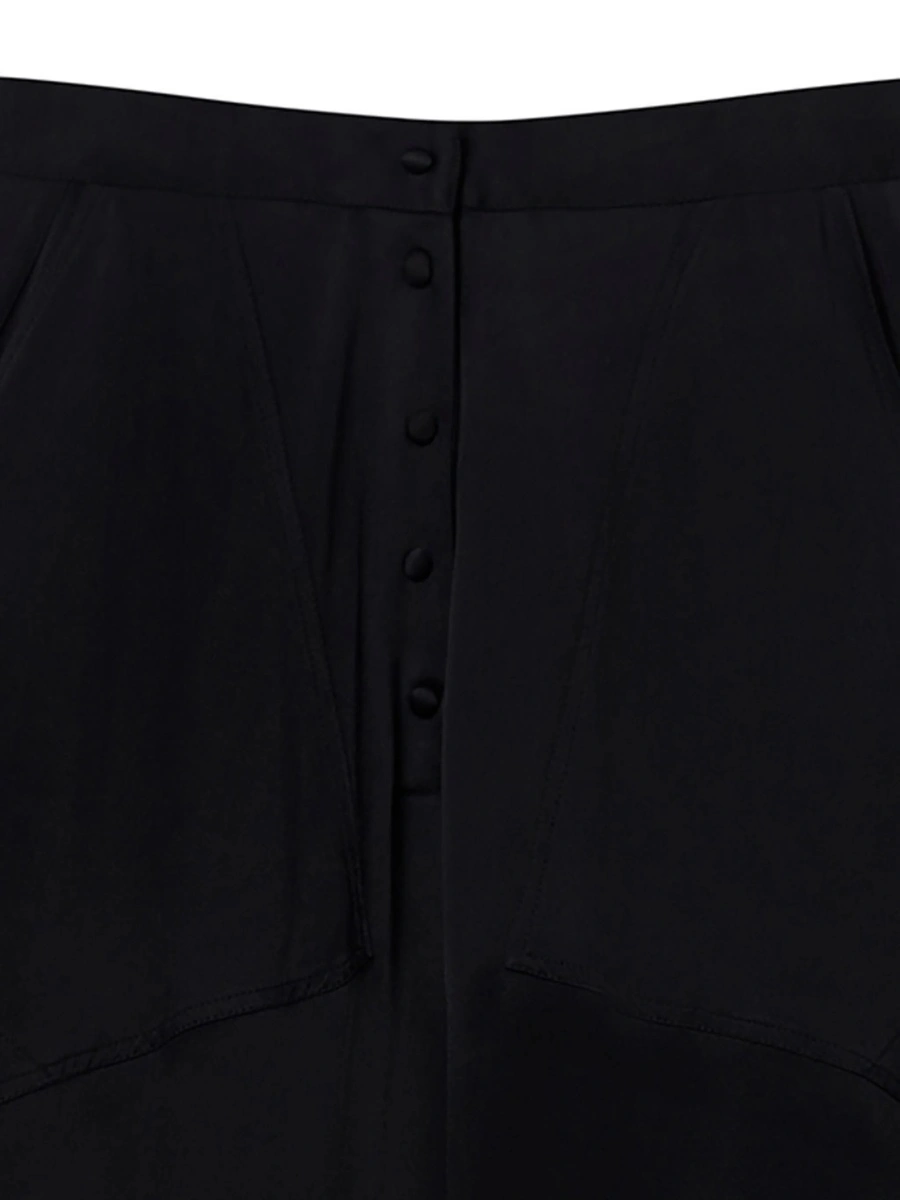 Pantaloni conici Stella McCartney negri - Img 2