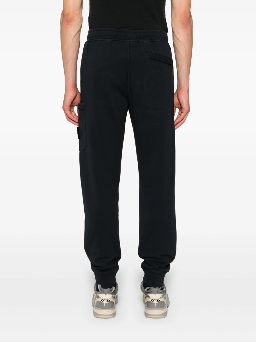 Pantaloni conici Stone Island albastri - Img 4