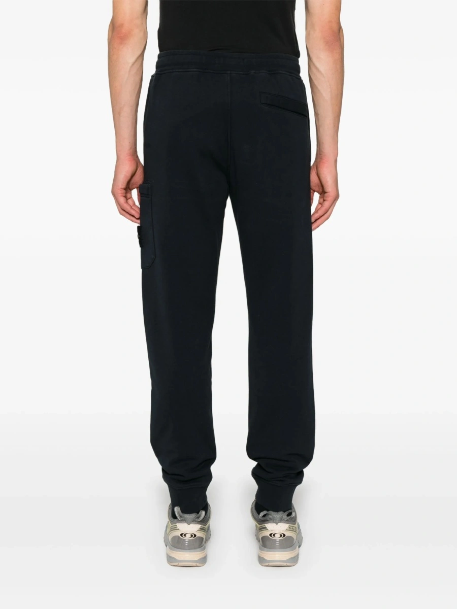Pantaloni conici Stone Island albastri - Img 4
