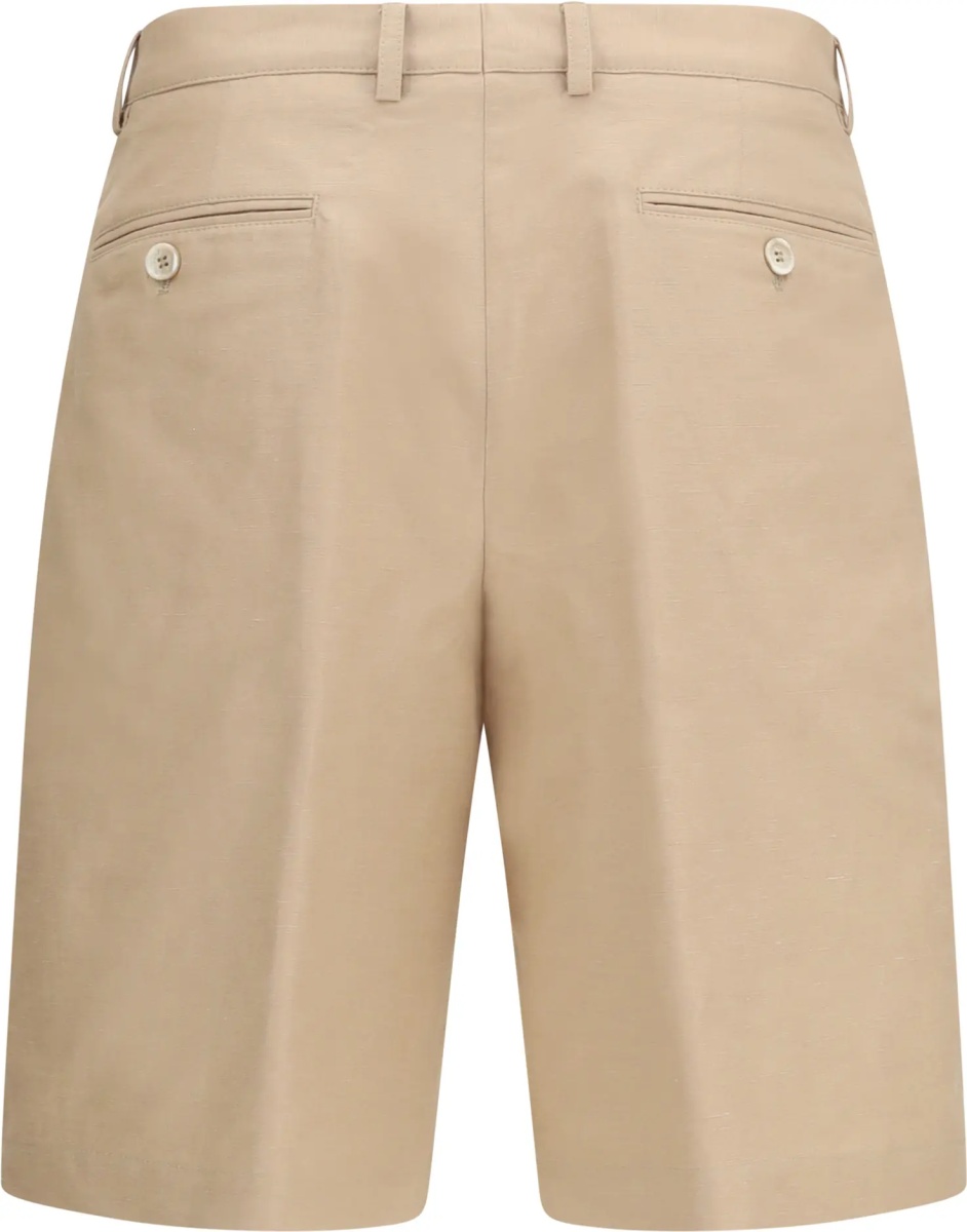 Pantaloni Cotton and linen Shorts - Img 2