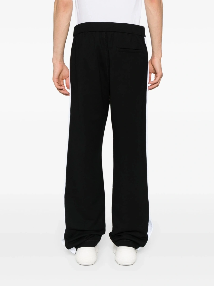 Pantaloni de trening DSQUARED2 negri din bumbac - Img 4