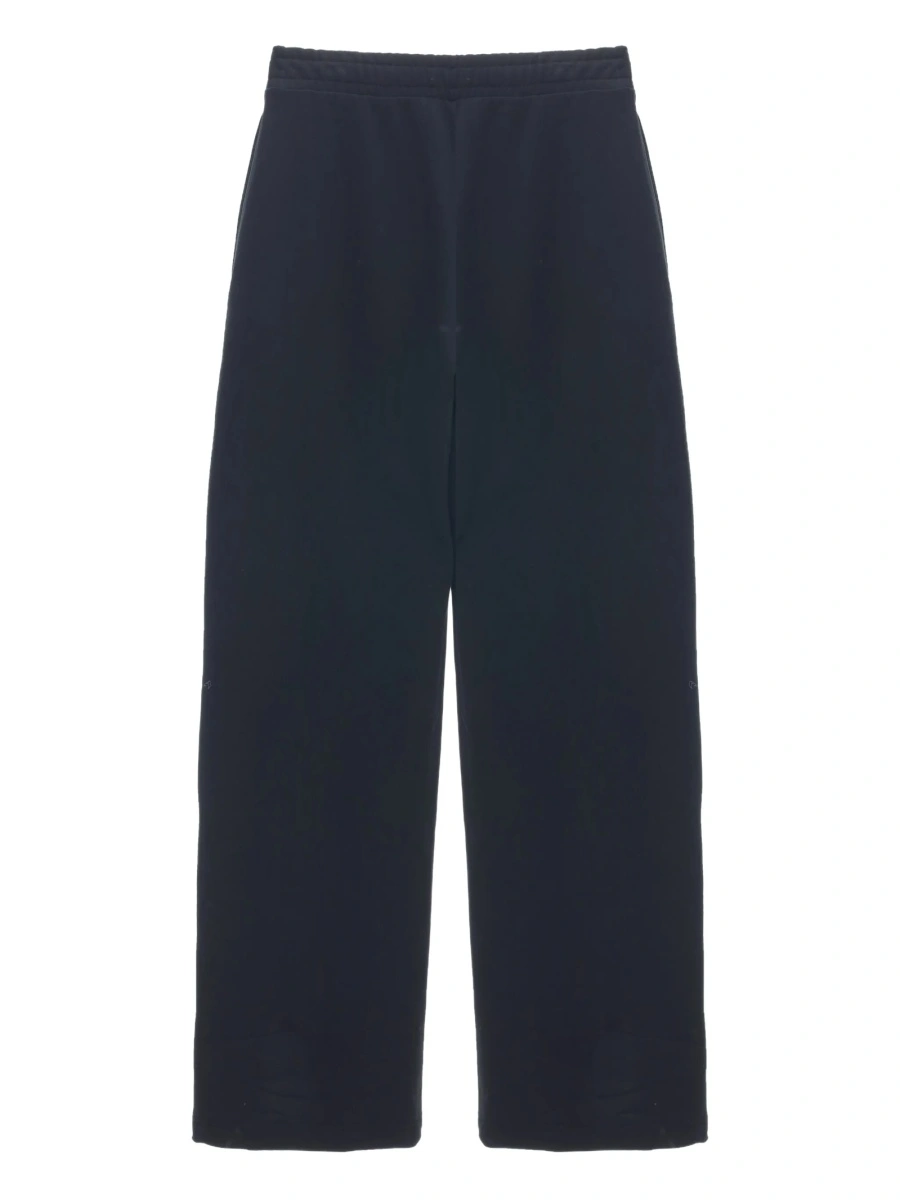 Pantaloni de trening MARINE SERRE negri din bumbac - Img 5