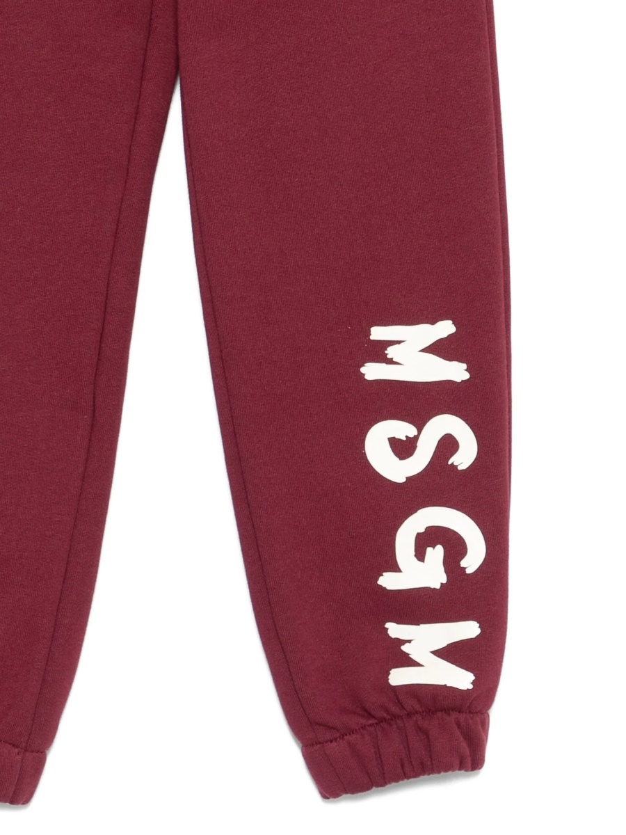 Pantaloni de trening MSGM rosii - Img 3