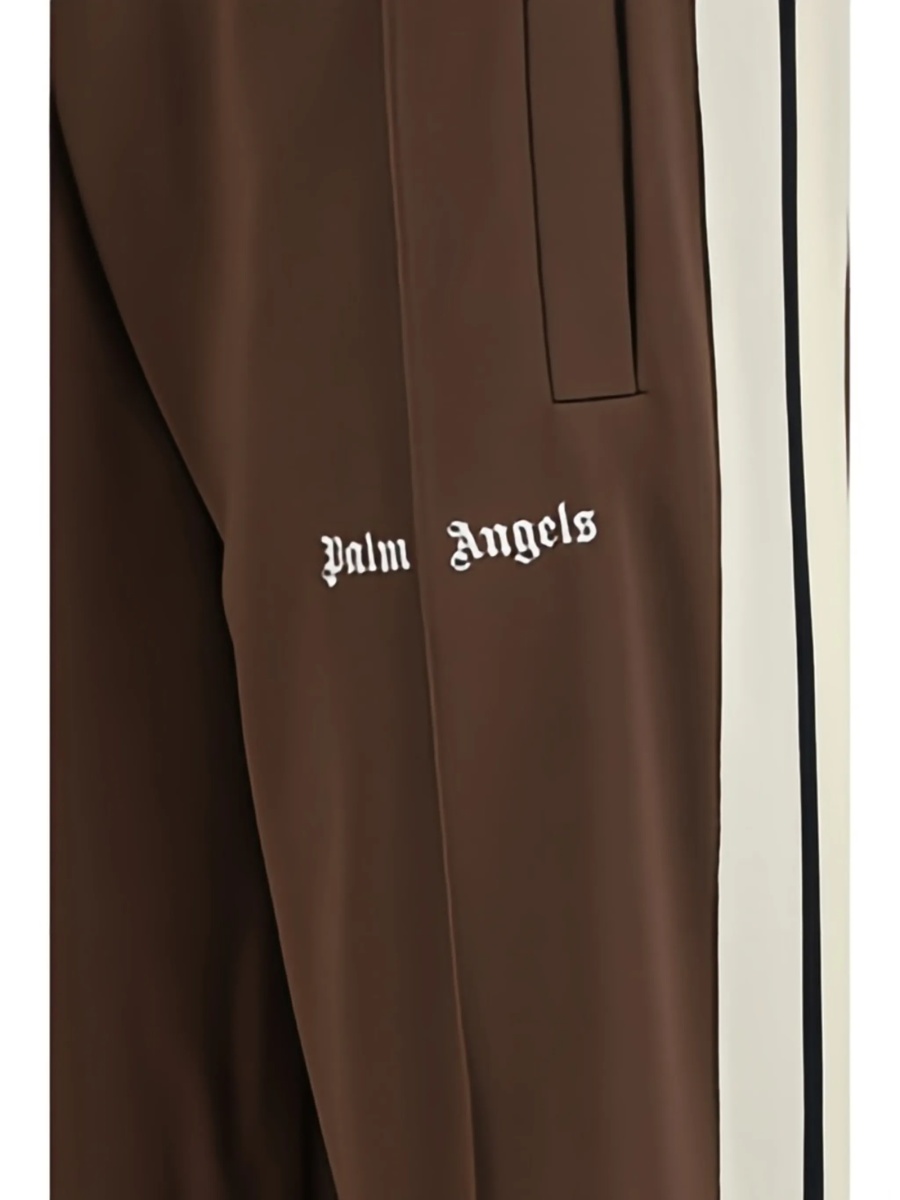 Pantaloni de trening Palm Angels track maro - Img 5