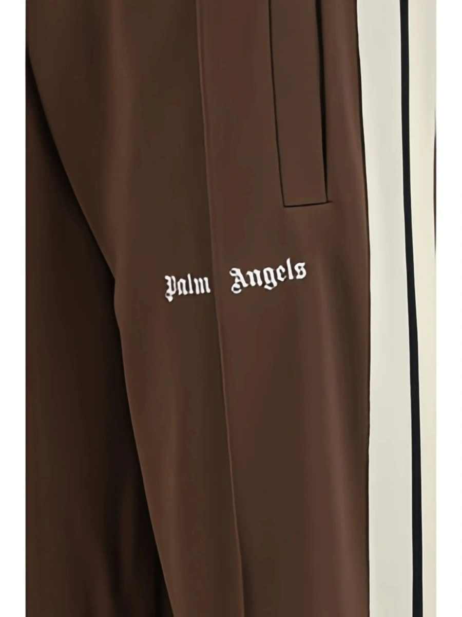 Pantaloni de trening Palm Angels track maro - Img 5