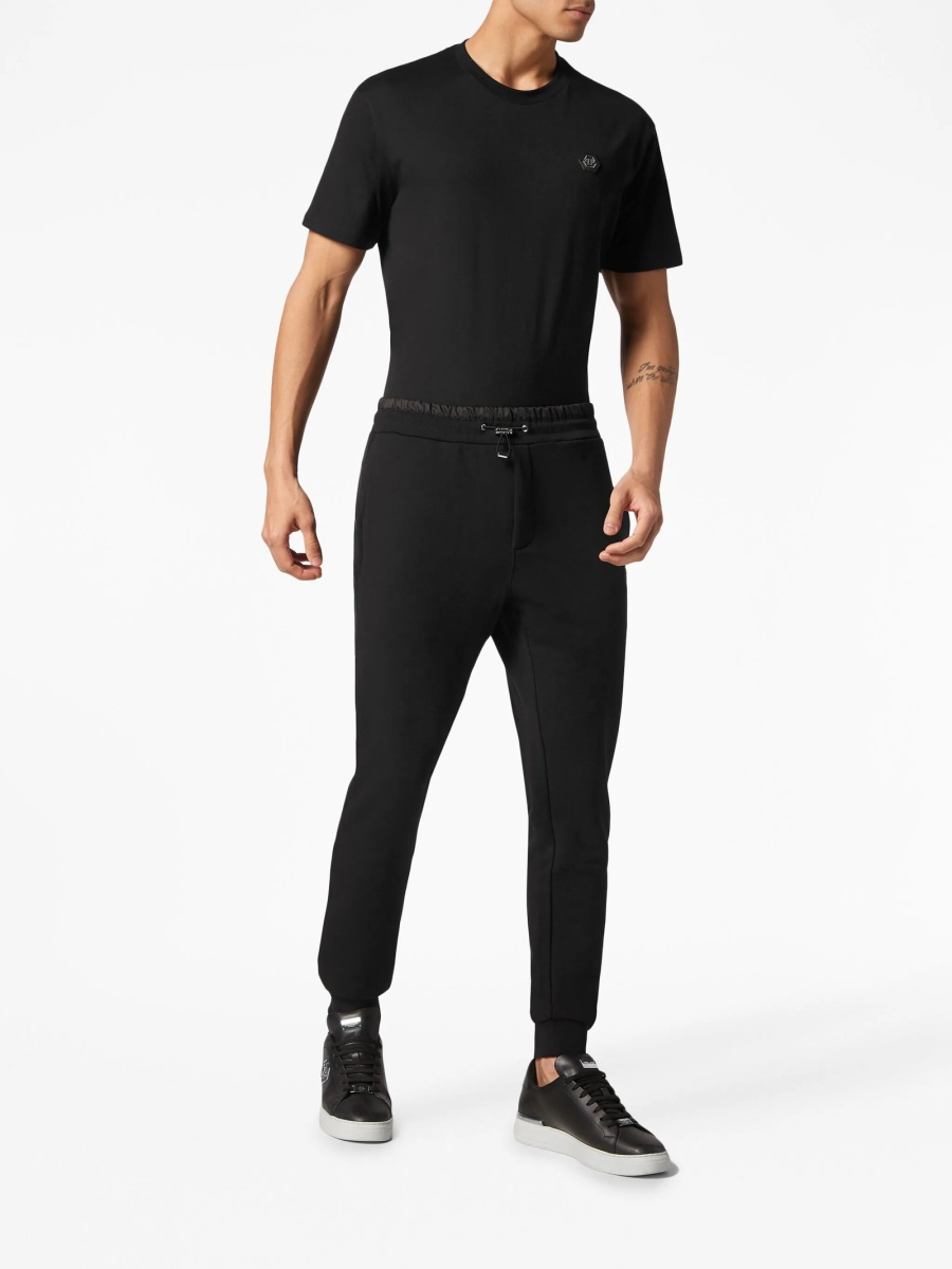 Pantaloni de trening Philipp Plein negri - Img 2